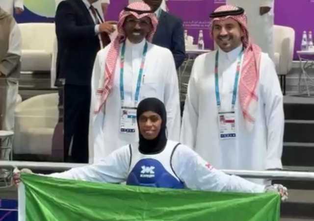 دنيا أبو طالب تتوّج بأول ذهبية سعودية في فئة النساء بدورة ألعاب التضامن الإسلامي