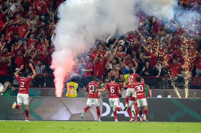 الأهلي يتوج بكأس السوبر المصري للمرة السادسة عشرة