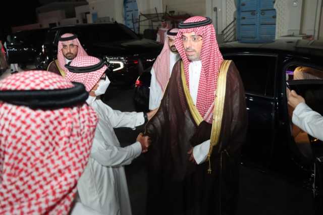 محافظ جدة يعزي أسرة العطاس في فقيدهم وليد