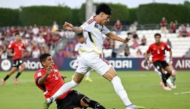 المنتخب المصري يتعادل مع فنزويلا 1/1 في كأس العالم للناشئين