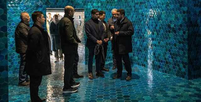 زار بينالي بخارى للفن المعاصر.. وزير الثقافة: التعاون مع سوريا يعزز القيم الحضارية المشتركة