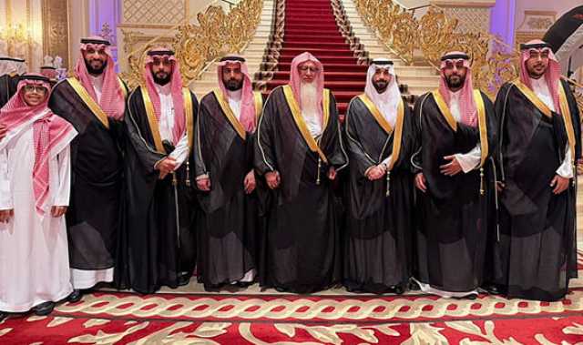 العقيل يحتفل بعقد قران عبدالله