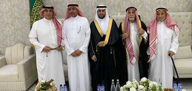 الزهراني يزف عبدالله لعش الزوجية