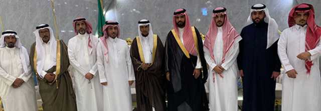 الشمراني يزف رائد