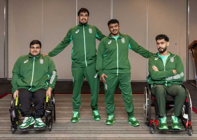 شباب السعودية يدشنون مشاركتهم في بارالمبية دبي الخامسة