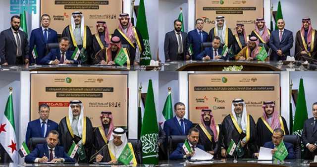 توقيع اتفاقيات بإشراف وزارة الطاقة.. 4 شركات سعودية تطور حقول البترول والغاز السورية