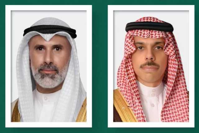 وزير الخارجية يبحث المستجدات مع وزير خارجية الكويت