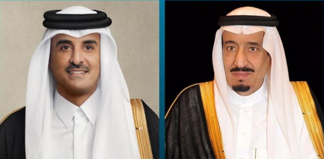 القيادة القطرية تهنئ خادم الحرمين الشريفين بمناسبة ذكرى يوم التأسيس