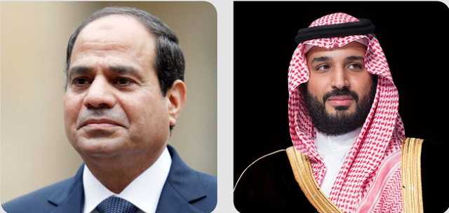 ولي العهد يهنئ هاتفيًا الرئيس المصري بمناسبة إعادة انتخابه لفترة رئاسية جديدة