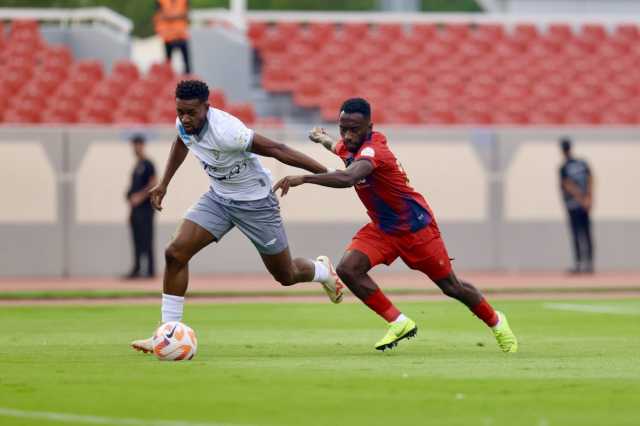 الطائي يتغلب على ضمك بهدف وحيد