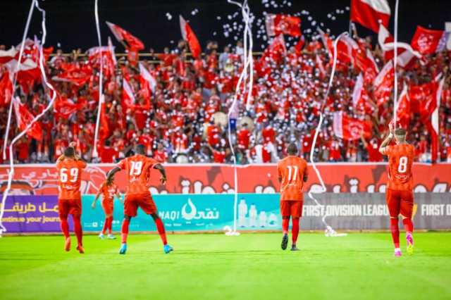 العربي يكتسح هجر وينفرد بصدارة ” يلو”.. والفيصلي يحقق فوزه الثاني