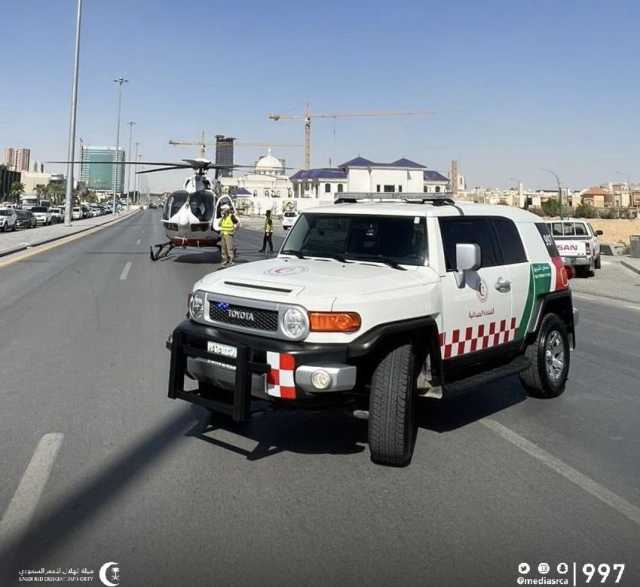 “الإسعاف الجوي” ينقل 5 حالات حرجة في الرياض