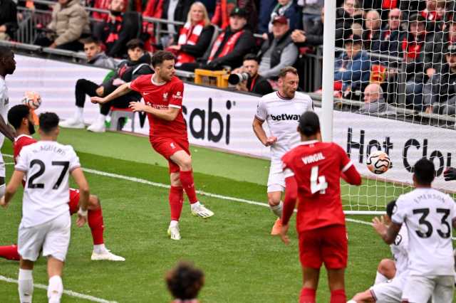 شاهد.. أهداف مباراة ليفربول ووست هام (3-1)