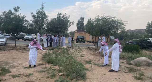 ضمن حملة “لنجعلها خضراء”.. تشجير متنزه سيسد الوطني في الطائف