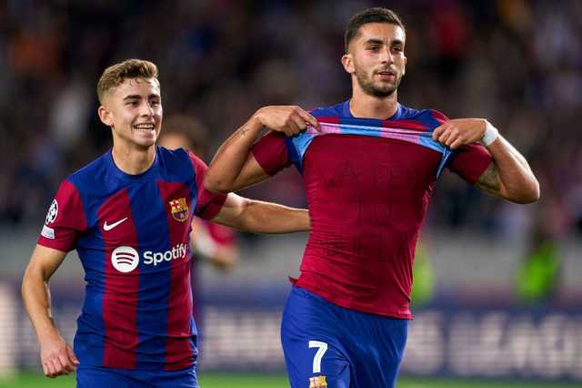 شاهد.. ملخص مباراة برشلونة وشاختار (2-1)
