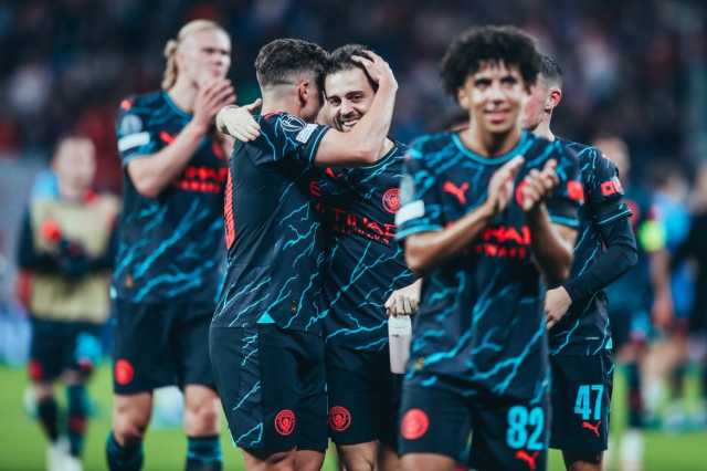 شاهد.. أهداف مباراة مانشستر سيتي ولايبزيغ (3-1)