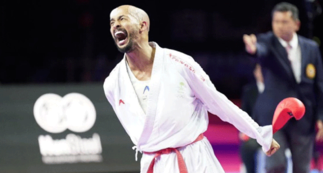“الخثعمي” يتوج بأول ميدالية سعودية في تاريخ كأس العالم للكاراتيه