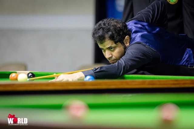 عمر العجلاني يتأهل لدور الـ 32 في بطولة العالم للسنوكر