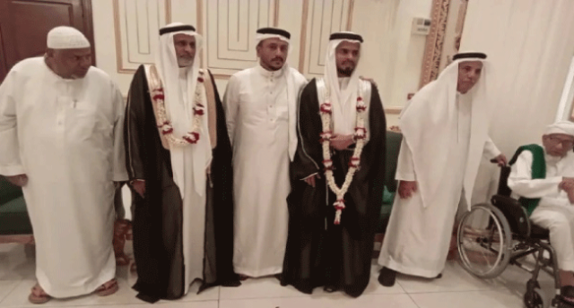 مسؤولون وأعيان يشرفون زواج عبدالرحمن