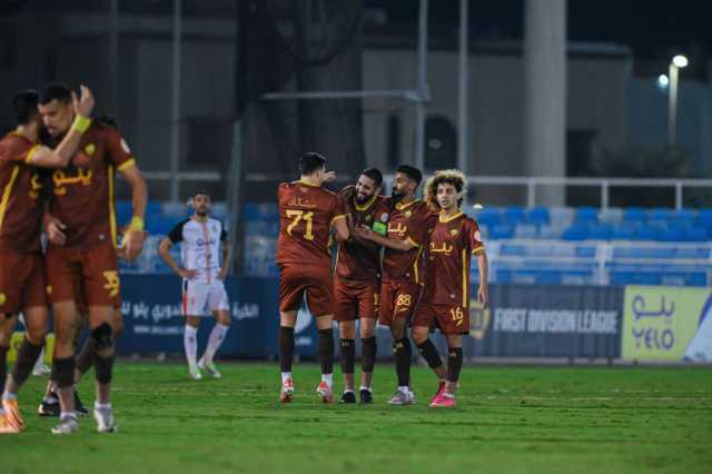 أحد يعبر الصفا بهدف وحيد في دوري يلو