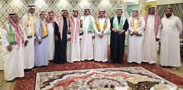 بصمتا (اتحادي ورياضي) تحتفيان بالأمير خالد بن عبدالعزيز