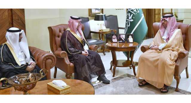 محافظ جدة يستقبل ابن رقوش والغامدي