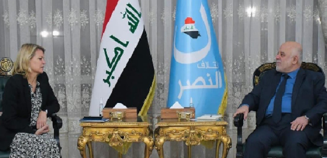 العبادي:ندين استهداف البعثات الدبلوماسية وندعو الى تعزيز العلاقات مع بريطانيا