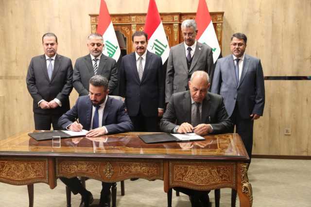 وزارة النفط توقع عقداً مع شركة غاز الحلفاية العراقية لإنتاج الغاز في حقل بن عمر