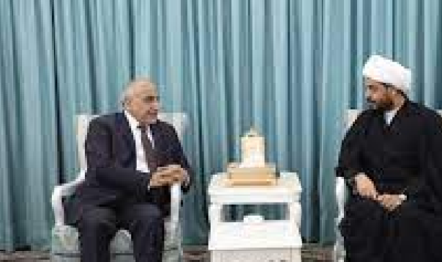 عبد المهدي والخزعلي يؤكدان على تعزيز دور المقاومة الإسلامية في العراق