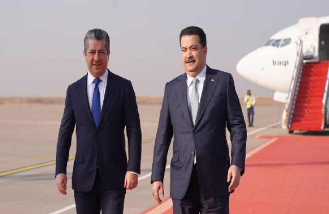 مصدر سياسي: زيارة السوداني إلى أربيل باستدعاء من البارزاني لحسم تصدير النفط من الإقليم عبر تركيا