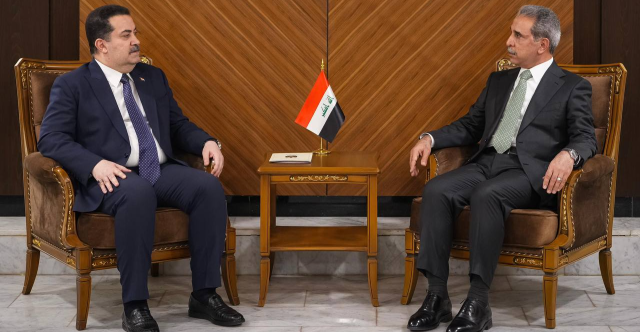 السوداني وزيدان يؤكدان على حماية حكومة الولاء الإيراني في العراق