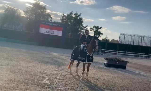 فوز عراقي في البطولة الدولية للفروسية