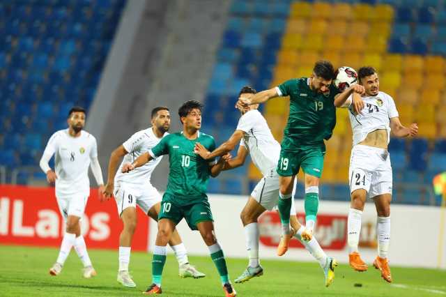 العراق الى الدور الربع النهائي مع الأردن في بطولة كأس العرب