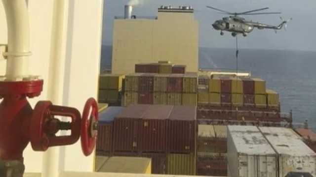جيش الاحتلال يعلق على احتجاز إيران لسفينة في مضيق هرمز