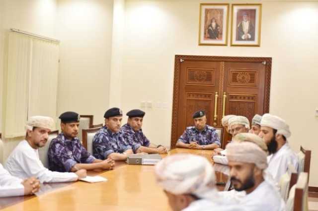 اجتماع اللجنة الفرعية لإدارة الحالات الطارئة في جنوب الباطنة