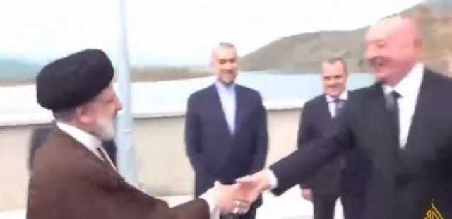 بالفيديو.. آخر ظهور للرئيس الإيراني قبل حادث فقدان الطائرة