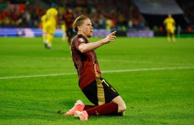 دي بروين: لا أفكر مطلقًا في الاعتزال الدولي