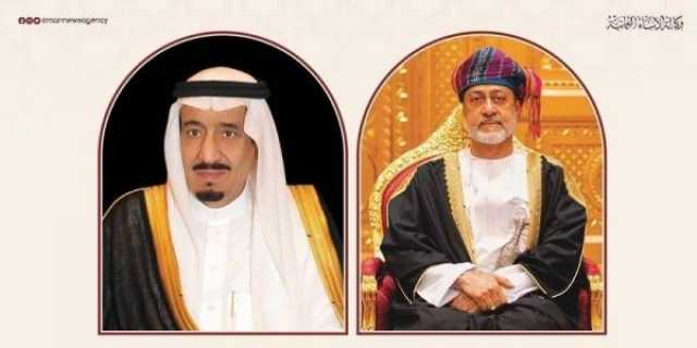 جلالة السلطان يهنئ خادم الحرمين بنجاح موسم الحج