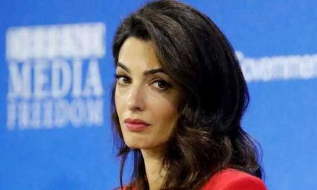 منظمة إسرائيلية تطالب بملاحقة أمل كلوني