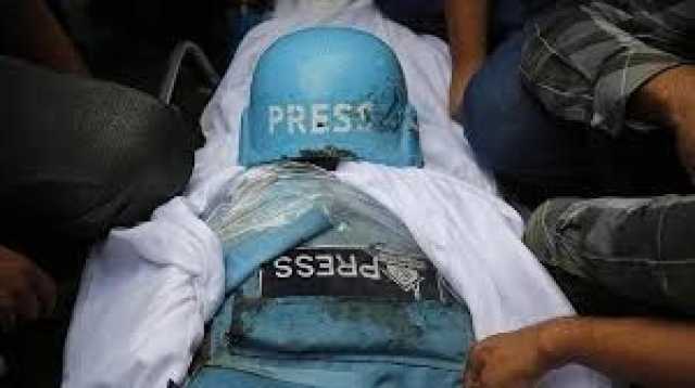 استشهاد صحفيّين فلسطينيّين في غارة إسرائيلية على غزة