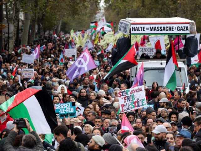 طوفان بشري هادر في أنحاء العالم تأييدًا لغزة.. والمتظاهرون يطالبون بوقف المذابح بحق الفلسطينيين