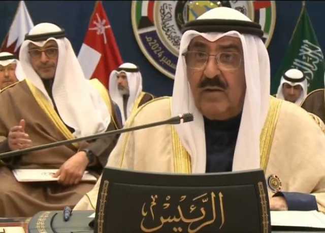 أمير الكويت: نجدد إدانتنا للاحتلال الإسرائيلي الغاشم والإبادة الجماعية بغزة