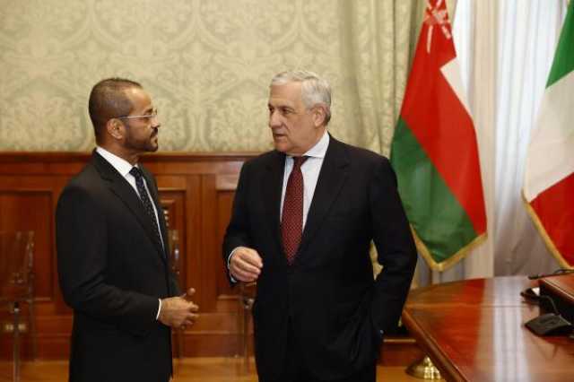عُمان وإيطاليا تؤكدان الالتزام بالدبلوماسية والحوار لتعزيز الاستقرار الإقليمي والدولي