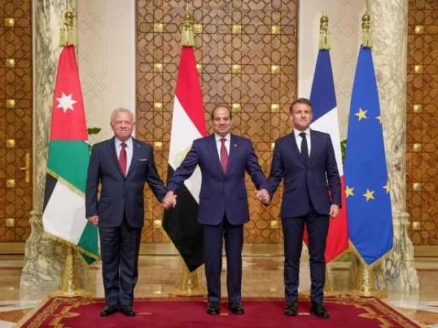 بيان مصري أردني فرنسي يطالب بالعودة الفورية لوقف إطلاق النار في غزة