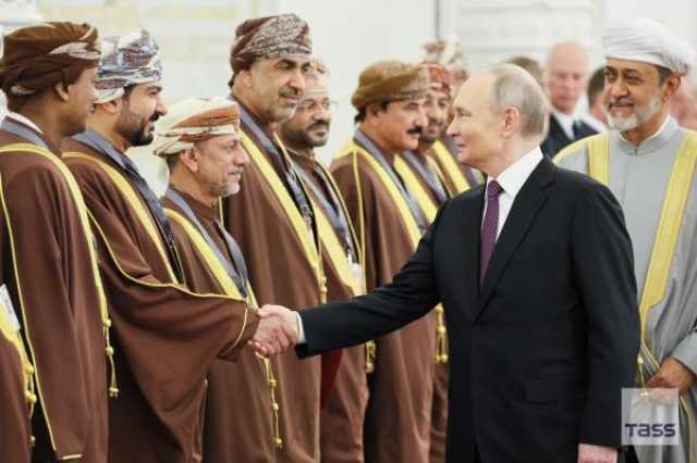 الرئيس الروسي يقيم مأدبة غداء تكريما لجلالة السلطان هيثم بن طارق