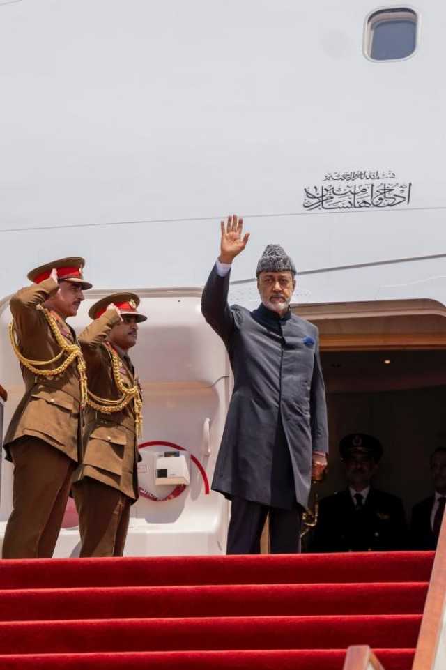 جلالة السلطان يغادر روسيا الاتحادية