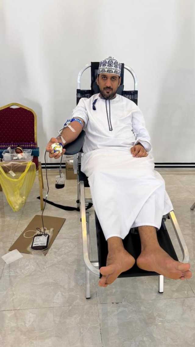 إقبال واسع على حملة التبرع بالدم في نخل