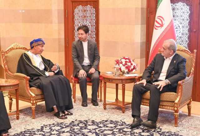 الرئيس الإيراني يستقبل السيد فهد