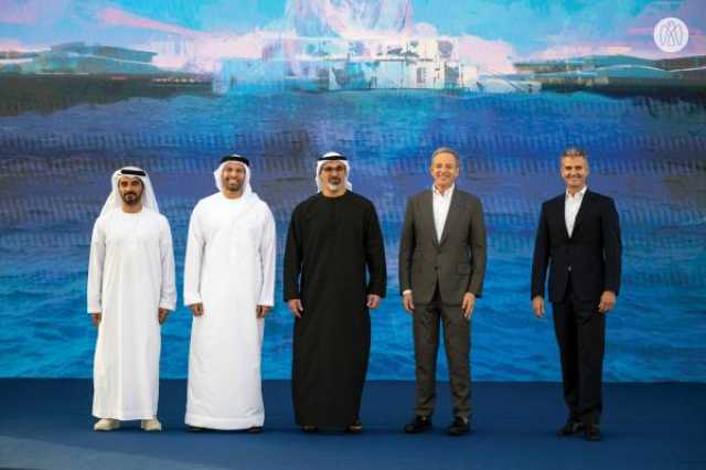 الشيخ خالد بن محمد بن زايد يشهد الإعلان عن تطوير مشروع عالم ومنتجع ديزني الترفيهي في جزيرة ياس في أبوظبي