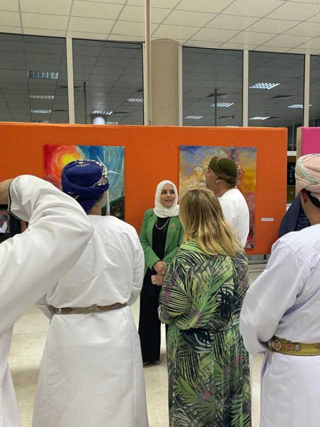 افتتاح معرض 'أهداف التنمية المستدامة من خلال الفنون'.. وفاطمة إدريس تؤكد على دور الفن كوسيلة للتوعية والتغيير المجتمعي